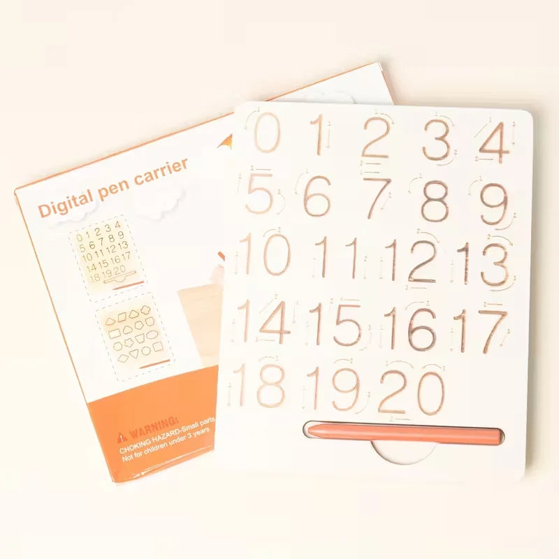 Wooden Alphabet Double Sided Tracing Board