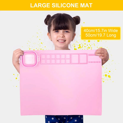 Silicone Painting Mat for kids