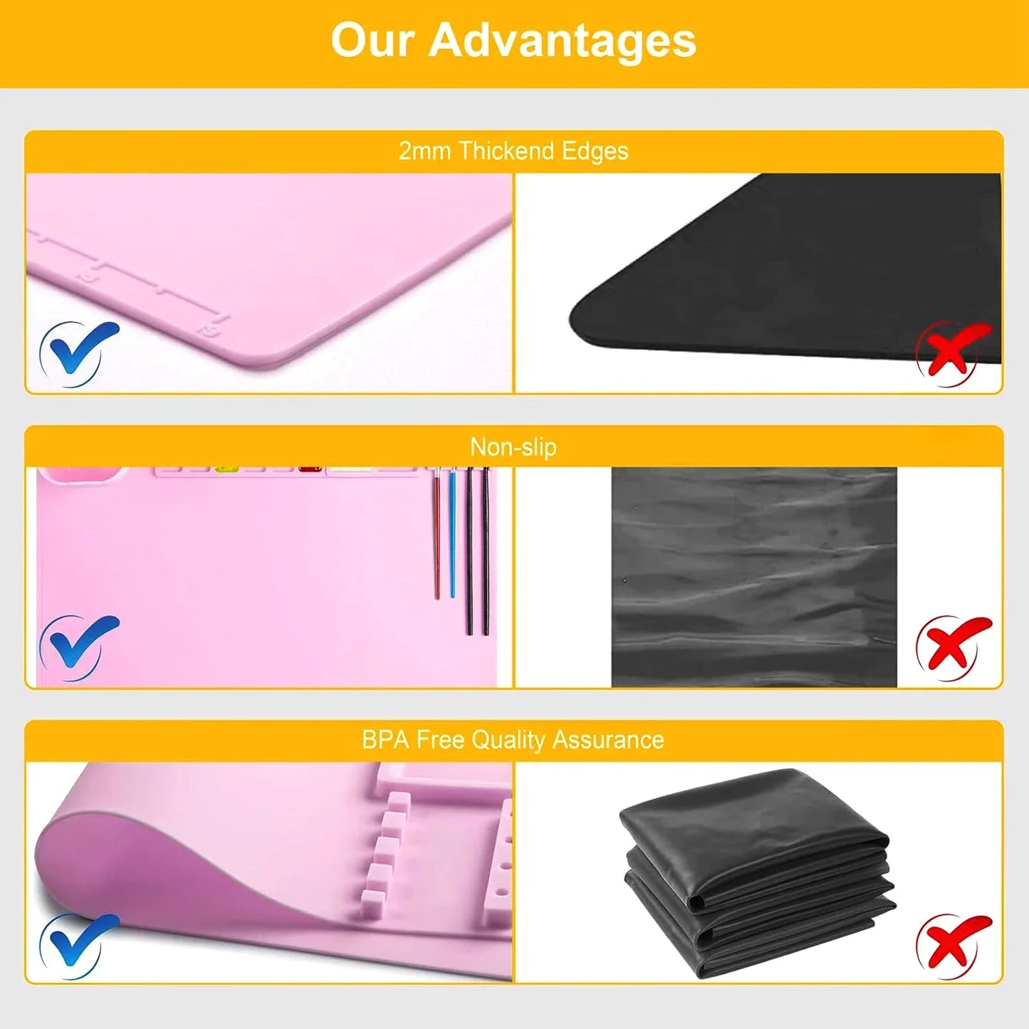 Silicone Painting Mat for kids