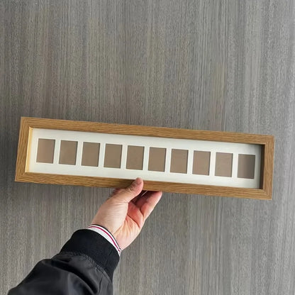 Wooden Photo Frame, Peach Wood Finish, 10/6 Slots