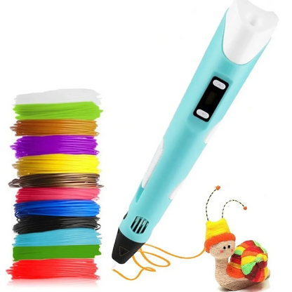 3D Printing Pen with LCD Screen