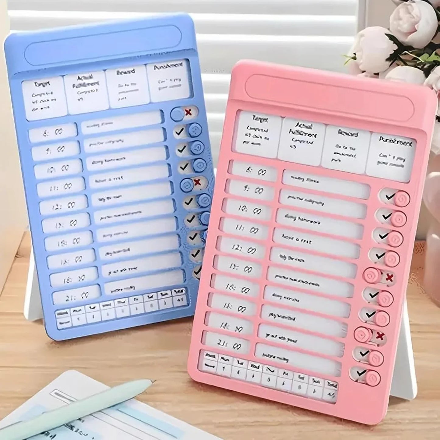 Reusable Detachable Habit Tracker & Motivation Checklist