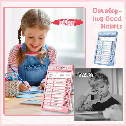 Reusable Detachable Habit Tracker & Motivation Checklist