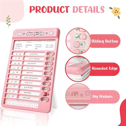 Reusable Detachable Habit Tracker & Motivation Checklist