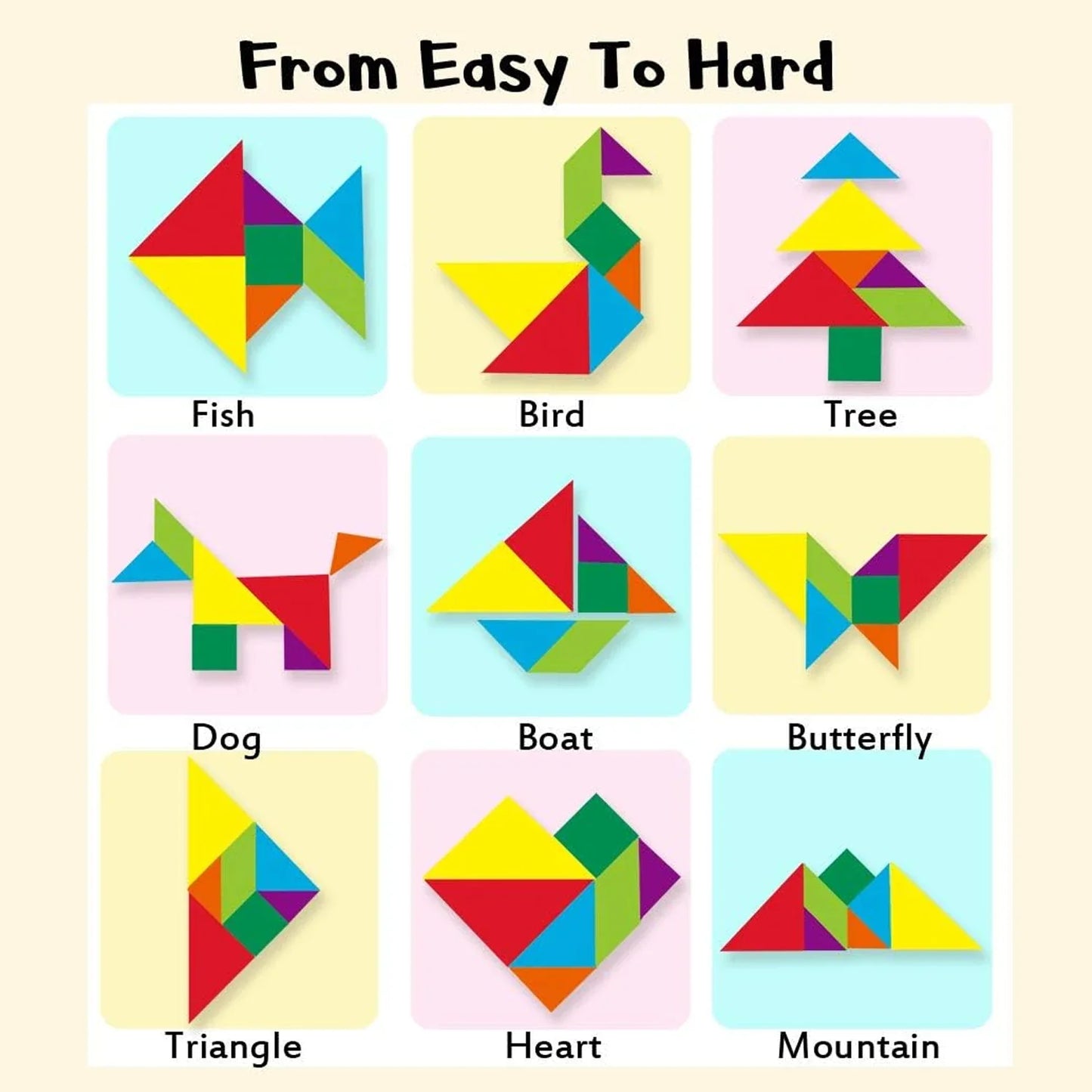 Tangram Puzzle – Educational & Creative Set