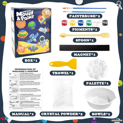 DIY Space Mould & Paint Kit for Kids