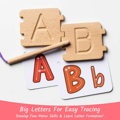 Alphabet Learning Toy with Writing Tray