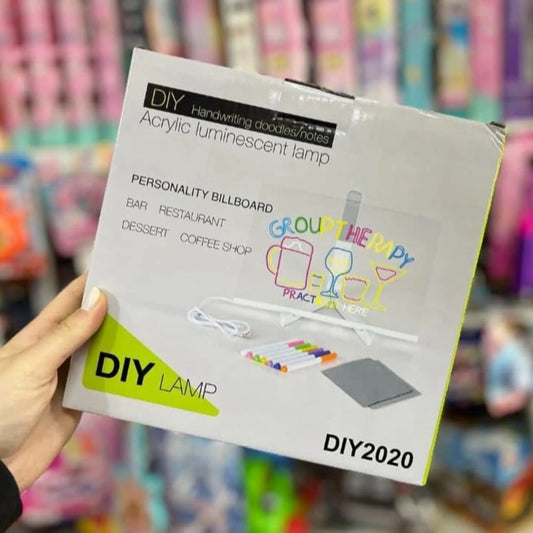 DIY Acrylic LED Writing Lamp