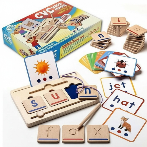 Letter Tracing Tiles, Flash Cards Toddlers 2-4 Years