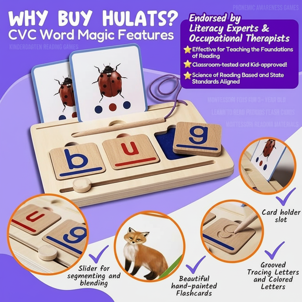 Letter Tracing Tiles, Flash Cards Toddlers 2-4 Years