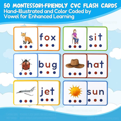 Letter Tracing Tiles, Flash Cards Toddlers 2-4 Years