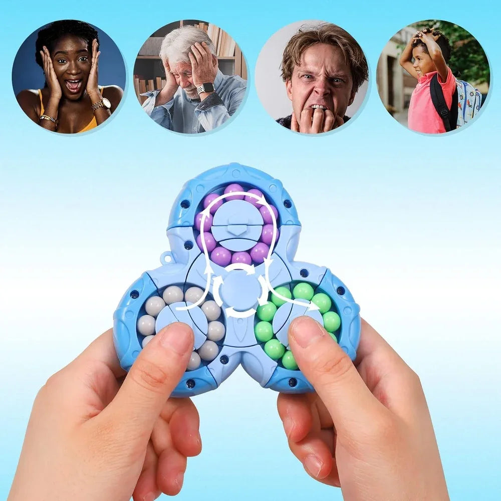 Magic Bean Rotating Cube Age 3+ Kids