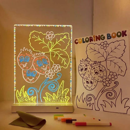 DIY Acrylic LED Writing Lamp