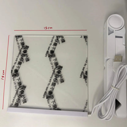 DIY Acrylic LED Writing Lamp