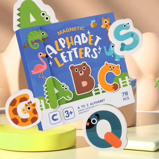 Magnetic Alphabet Letters Book