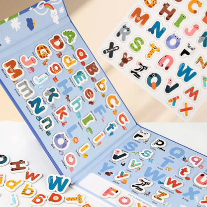 Magnetic Alphabet Letters Book