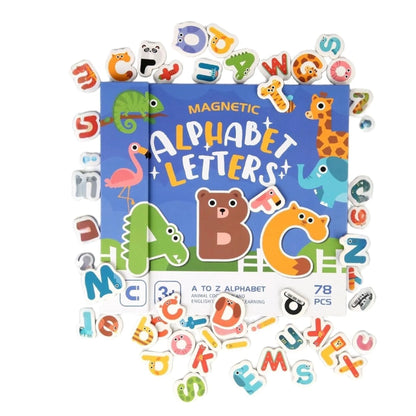 Magnetic Alphabet Letters Book