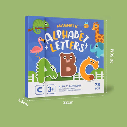 Magnetic Alphabet Letters Book