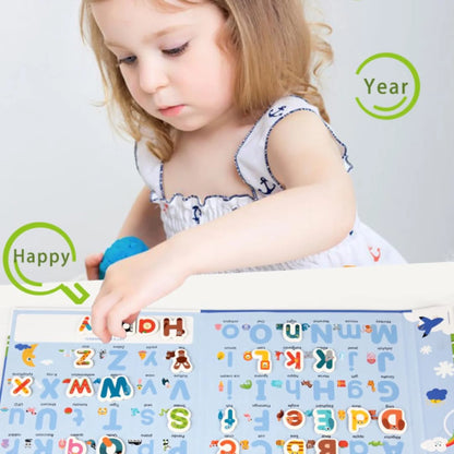 Magnetic Alphabet Letters Book