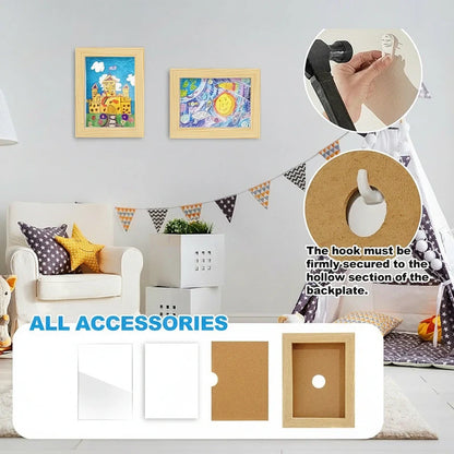 Kids Artwork Display & Storage Frame - A3