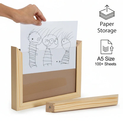 Kids Artwork Display & Storage Frame - A5