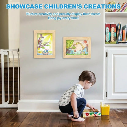Kids Artwork Display & Storage Frame - A5