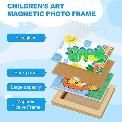 Kids Artwork Display & Storage Frame - A5