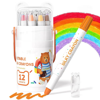 12 Color Twist Crayons