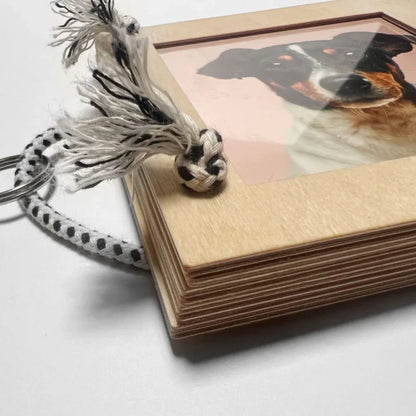 Wooden photo book