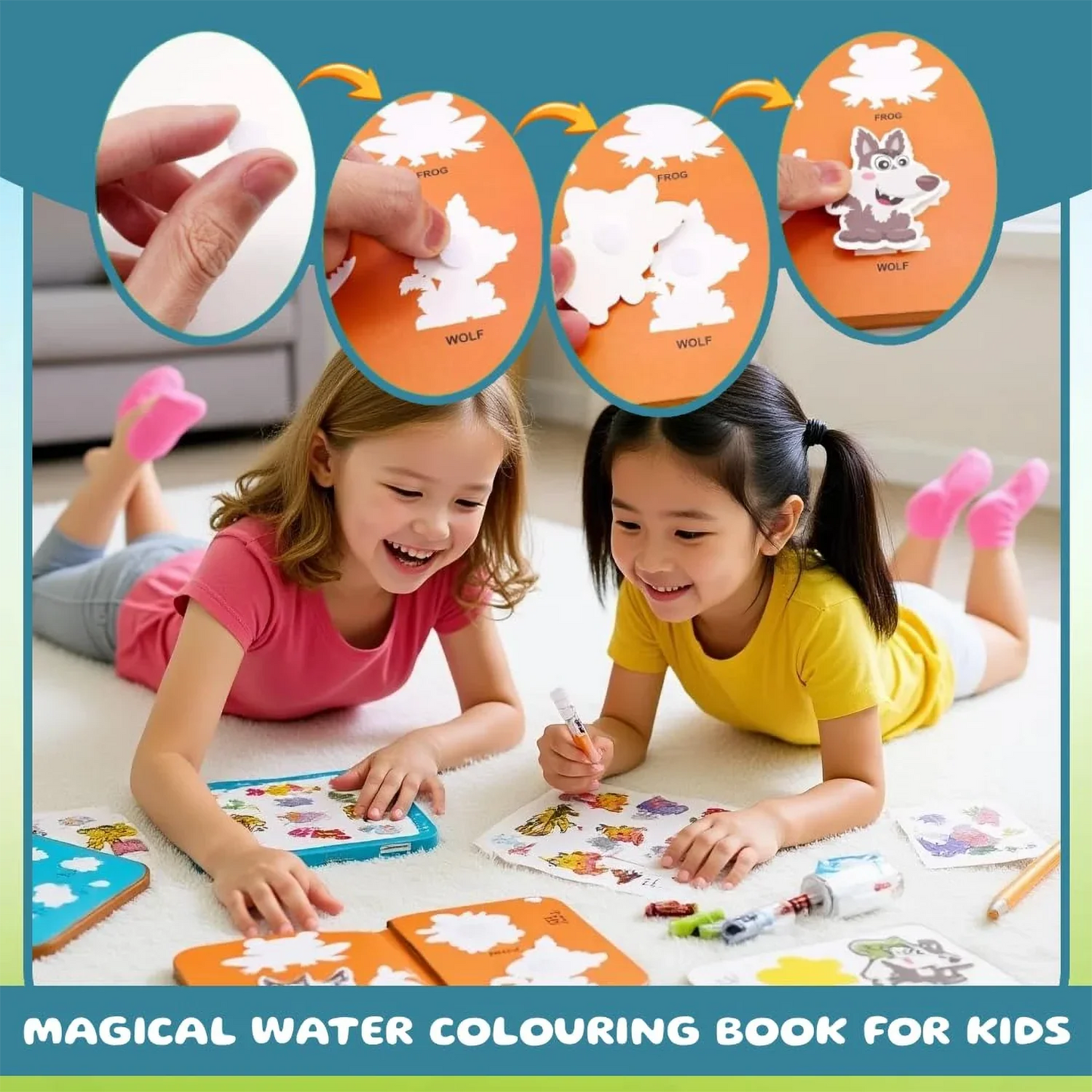 Water Painting Book for Kids